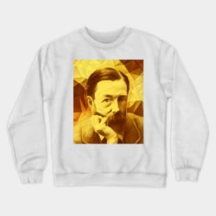 John Addington Symonds Golden Portrait | John Addington Symonds Artwork 9 Crewneck Sweatshirt